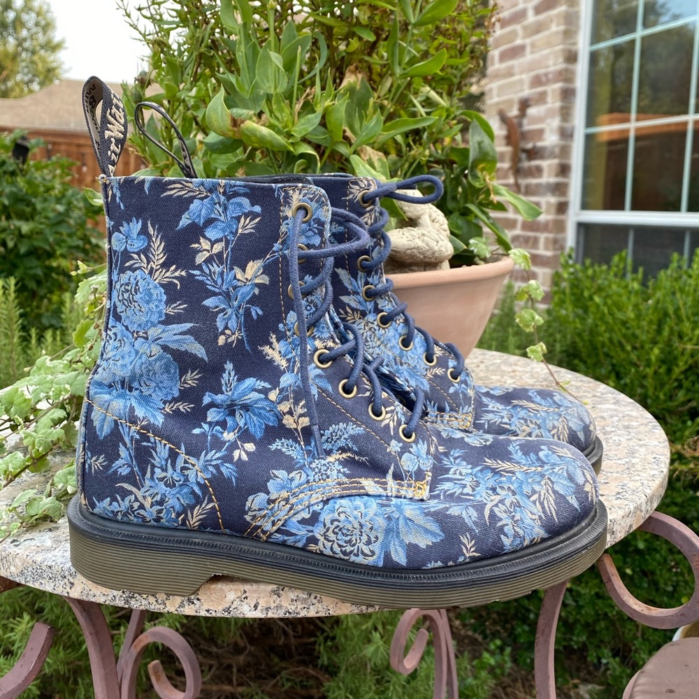 Floral Doc Martens